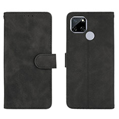 Custodia Portafoglio In Pelle Cover con Supporto L08Z per Realme 7i RMX2193 Nero