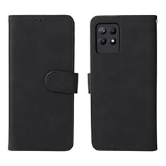 Custodia Portafoglio In Pelle Cover con Supporto L08Z per Realme 8i Nero