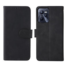 Custodia Portafoglio In Pelle Cover con Supporto L08Z per Realme C35 Nero