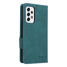 Custodia Portafoglio In Pelle Cover con Supporto L08Z per Samsung Galaxy A53 5G Verde