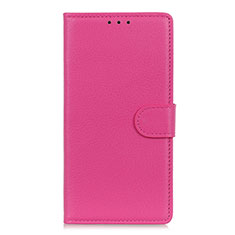 Custodia Portafoglio In Pelle Cover con Supporto L09 per Huawei Mate 40 Lite 5G Rosa Caldo
