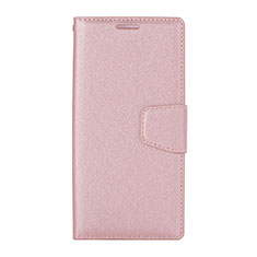 Custodia Portafoglio In Pelle Cover con Supporto L09 per Huawei P20 Pro Oro Rosa