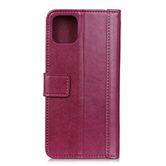 Custodia Portafoglio In Pelle Cover con Supporto L09 per Samsung Galaxy A71 4G A715 Rosso Rosa