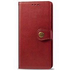 Custodia Portafoglio In Pelle Cover con Supporto L09 per Samsung Galaxy M31 Prime Edition Rosso