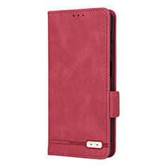 Custodia Portafoglio In Pelle Cover con Supporto L10Z per Samsung Galaxy A32 4G Rosso