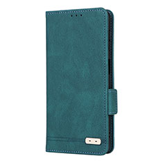 Custodia Portafoglio In Pelle Cover con Supporto L10Z per Samsung Galaxy A32 4G Verde