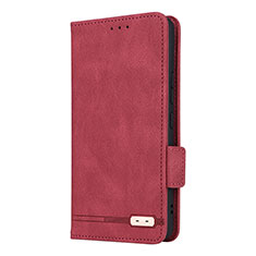 Custodia Portafoglio In Pelle Cover con Supporto L10Z per Samsung Galaxy A53 5G Rosso