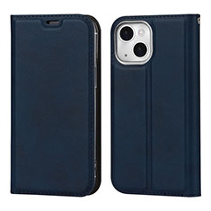 Custodia Portafoglio In Pelle Cover con Supporto L11 per Apple iPhone 13 Blu