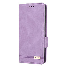 Custodia Portafoglio In Pelle Cover con Supporto L12Z per Samsung Galaxy A22s 5G Viola