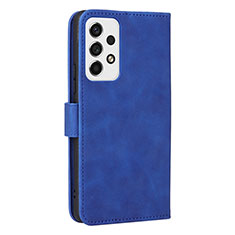 Custodia Portafoglio In Pelle Cover con Supporto L13Z per Samsung Galaxy A53 5G Blu