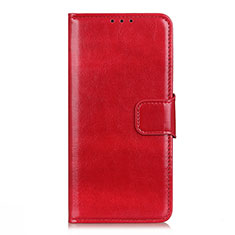 Custodia Portafoglio In Pelle Cover con Supporto L14 per Realme V5 5G Rosso