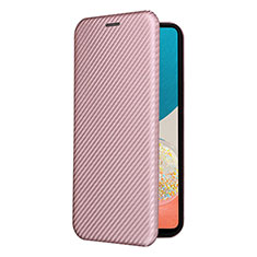 Custodia Portafoglio In Pelle Cover con Supporto L14Z per Samsung Galaxy A53 5G Oro Rosa