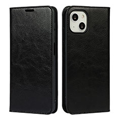 Custodia Portafoglio In Pelle Cover con Supporto L17 per Apple iPhone 13 Mini Nero