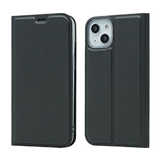 Custodia Portafoglio In Pelle Cover con Supporto L18 per Apple iPhone 13 Nero