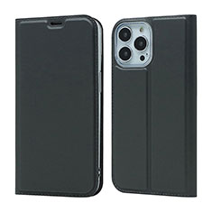 Custodia Portafoglio In Pelle Cover con Supporto L18 per Apple iPhone 14 Pro Nero