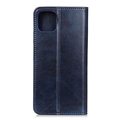 Custodia Portafoglio In Pelle Cover con Supporto L20 per Samsung Galaxy A51 5G Blu