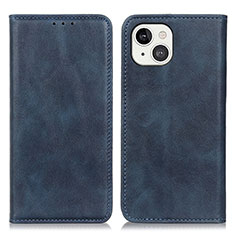 Custodia Portafoglio In Pelle Cover con Supporto L26 per Apple iPhone 13 Blu