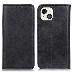 Custodia Portafoglio In Pelle Cover con Supporto L26 per Apple iPhone 14 Nero