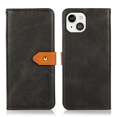 Custodia Portafoglio In Pelle Cover con Supporto L29 per Apple iPhone 13 Nero