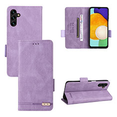 Custodia Portafoglio In Pelle Cover con Supporto LZ3 per Samsung Galaxy A13 5G Viola