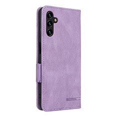 Custodia Portafoglio In Pelle Cover con Supporto LZ4 per Samsung Galaxy A04s Viola