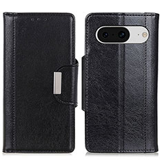 Custodia Portafoglio In Pelle Cover con Supporto M01L per Google Pixel 8 5G Nero