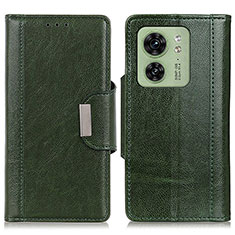 Custodia Portafoglio In Pelle Cover con Supporto M01L per Motorola Moto Edge (2023) 5G Verde