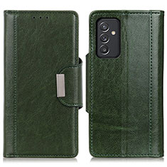 Custodia Portafoglio In Pelle Cover con Supporto M01L per Samsung Galaxy A15 4G Verde