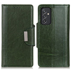 Custodia Portafoglio In Pelle Cover con Supporto M01L per Samsung Galaxy F34 5G Verde