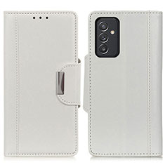 Custodia Portafoglio In Pelle Cover con Supporto M01L per Samsung Galaxy S23 FE 5G Bianco