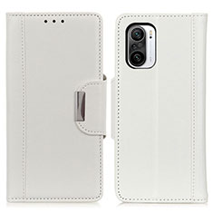 Custodia Portafoglio In Pelle Cover con Supporto M01L per Xiaomi Mi 11i 5G Bianco