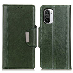 Custodia Portafoglio In Pelle Cover con Supporto M01L per Xiaomi Mi 11i 5G Verde