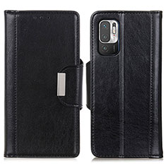 Custodia Portafoglio In Pelle Cover con Supporto M01L per Xiaomi POCO M3 Pro 5G Nero