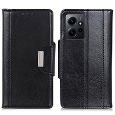 Custodia Portafoglio In Pelle Cover con Supporto M01L per Xiaomi Redmi Note 12 4G Nero