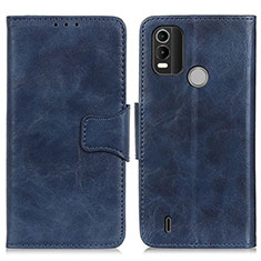 Custodia Portafoglio In Pelle Cover con Supporto M02L per Nokia G11 Plus Blu