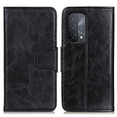 Custodia Portafoglio In Pelle Cover con Supporto M02L per Oppo A54 5G Nero