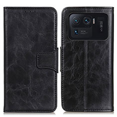 Custodia Portafoglio In Pelle Cover con Supporto M02L per Xiaomi Mi 11 Ultra 5G Nero