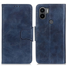 Custodia Portafoglio In Pelle Cover con Supporto M02L per Xiaomi Redmi A1 Plus Blu