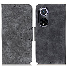 Custodia Portafoglio In Pelle Cover con Supporto M03L per Huawei Nova 9 Nero