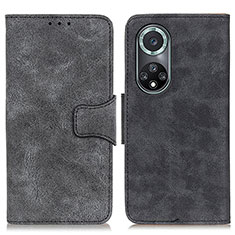 Custodia Portafoglio In Pelle Cover con Supporto M03L per Huawei Nova 9 Pro Nero