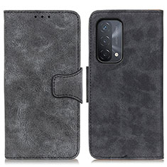 Custodia Portafoglio In Pelle Cover con Supporto M03L per Oppo A74 5G Nero