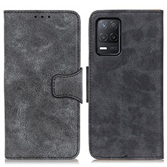 Custodia Portafoglio In Pelle Cover con Supporto M03L per Realme 8s 5G Nero