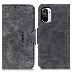 Custodia Portafoglio In Pelle Cover con Supporto M03L per Xiaomi Redmi K40 5G Nero