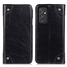 Custodia Portafoglio In Pelle Cover con Supporto M04L per Samsung Galaxy A15 LTE Nero