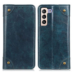 Custodia Portafoglio In Pelle Cover con Supporto M04L per Samsung Galaxy S23 Plus 5G Blu