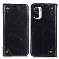 Custodia Portafoglio In Pelle Cover con Supporto M04L per Xiaomi Mi 11i 5G Nero