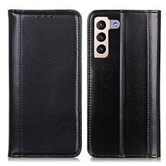 Custodia Portafoglio In Pelle Cover con Supporto M05L per Samsung Galaxy S21 Plus 5G Nero