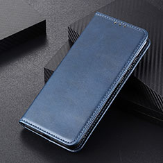 Custodia Portafoglio In Pelle Cover con Supporto M05L per Samsung Galaxy S23 Ultra 5G Blu