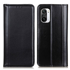 Custodia Portafoglio In Pelle Cover con Supporto M05L per Xiaomi Mi 11i 5G Nero