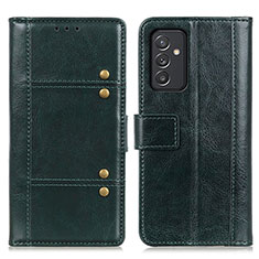Custodia Portafoglio In Pelle Cover con Supporto M06L per Samsung Galaxy A82 5G Verde